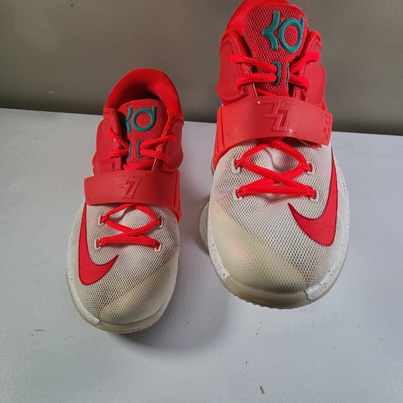 Nike KD VII 7 Christmas Egg Nog Kevin Durant shoes Size 7 boy's - men - Picture 5 of 16